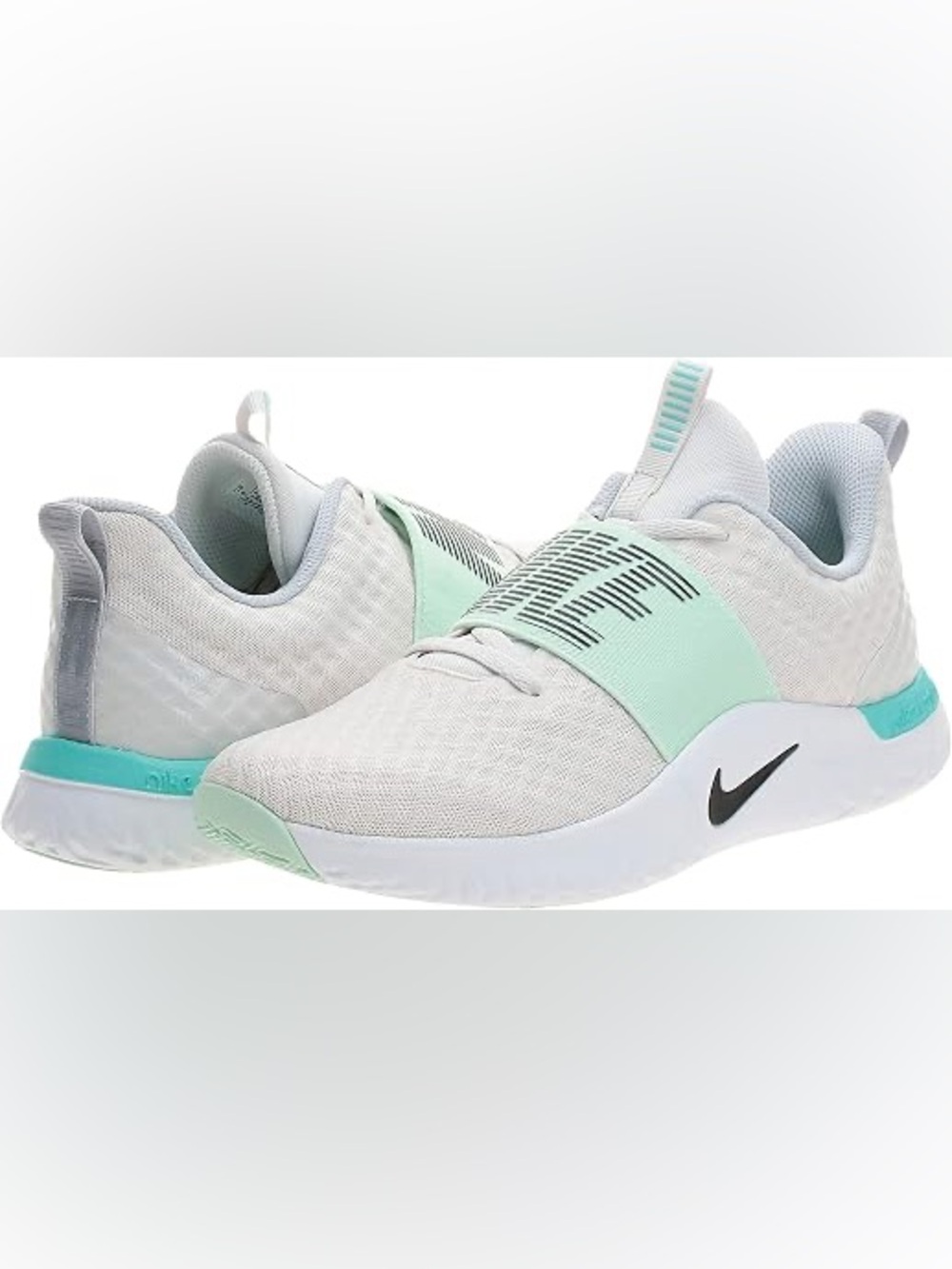 Nike Women's Training Shoes / Trainers - Cream, white, mint accent